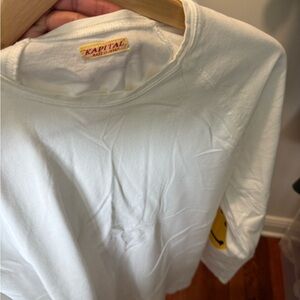 Kapital Ivory Cotton Shirt